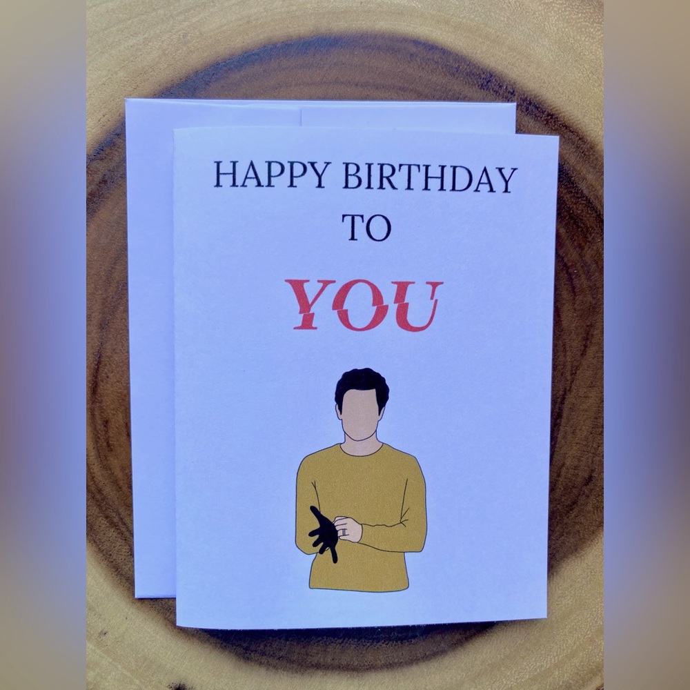 “YOU” Birthday Card
